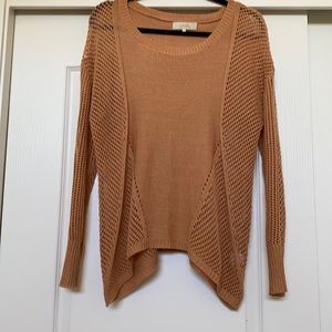 ANGL Light Peach Sweater